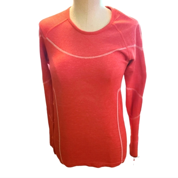 Atheleta Orange Thermal Top - Picture 1 of 4